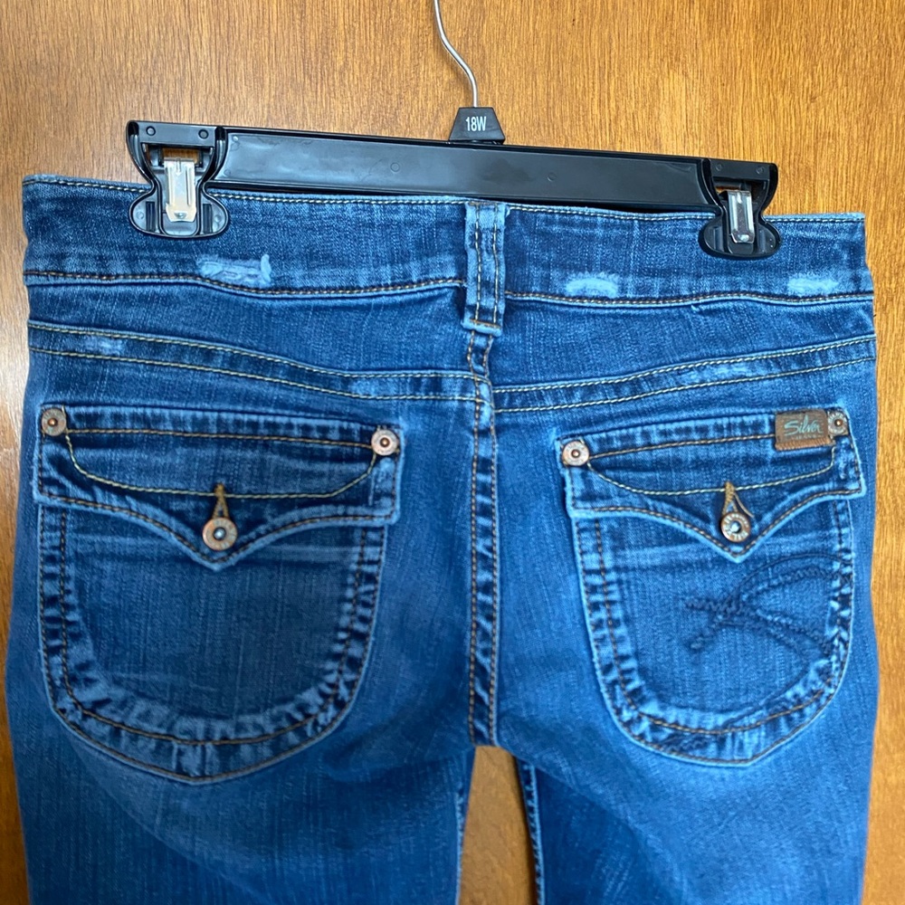 Vintage Silver Pioneer Lowrise Jean 30x33